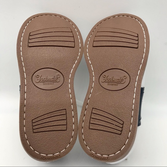 Footmates Saddle Shoes in Navy Blue/White Size 8 - Picture 7 of 8